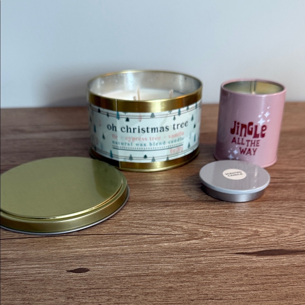 Christmas Scented Candle Set
